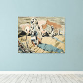 エベバリー(1937) キャンバスプリント (インサイチュ (ウッドフロア))