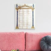 エベボのエバンジェリストのカノン キャンバスプリント (インサイチュ (リビング))