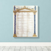 エベボのエバンジェリストのカノン キャンバスプリント (インサイチュ (ウッドフロア))