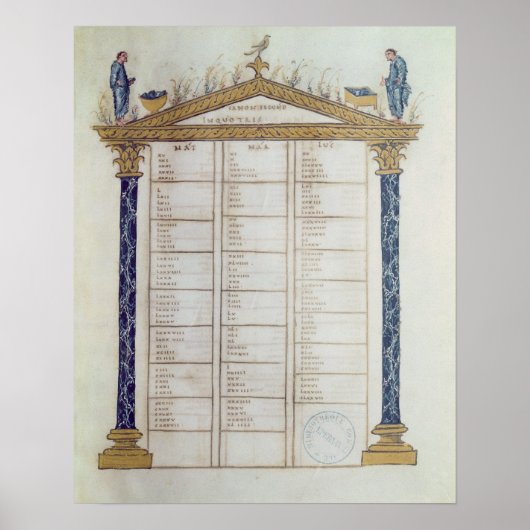 エベボのエバンジェリストのカノン ポスター (正面)