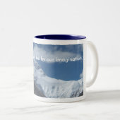 エベレストのチベットのピーク ツートーンマグカップ (正面右)