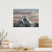 エベレストのデジタルアート ポスター (キッチン)