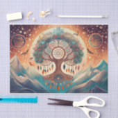 エベレストの息、夢のキャッチャー人生の木 薄葉紙 (クラフト)