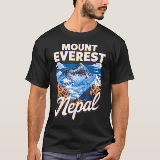 エベレストの風景 Tシャツ