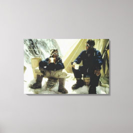 エベレストを初めて征服した男たち ヒラリー ノルゲイ 1953 キャンバスプリント