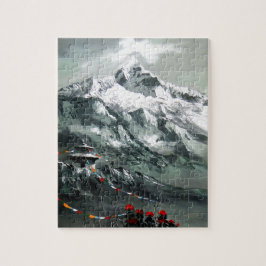 エベレストベースキャンプのパノラマビュー ジグソーパズル