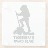 エベレストベースキャンプコースター ガラスコースター (裏面)