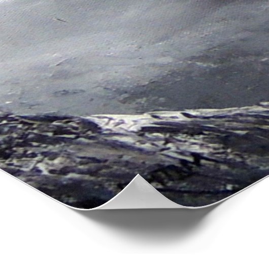 エベレストマウンテンのパノラマビュー ポスター (角)