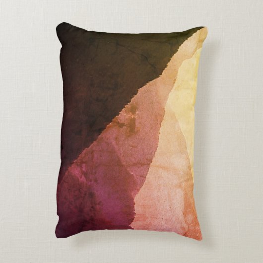 エベレスト山麓、ヴィンテージヒマラヤ、ネパール アクセントクッション (裏面(縦))