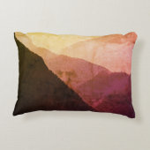 エベレスト山麓、ヴィンテージヒマラヤ、ネパール アクセントクッション (裏面)