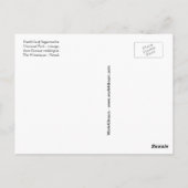 エベレスト山麓、ヴィンテージヒマラヤ、ネパール ポストカード (裏面)