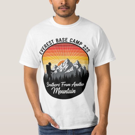 エベレスト登山 ブラザーズ フロム アナザー マウンテン Tシャツ (正面)