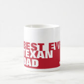 エベ最高のトシャンパパコーヒーマグ コーヒーマグカップ (中央)