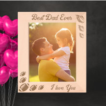 エベ最高のルパパサッカー父親の日ギフトレーザー