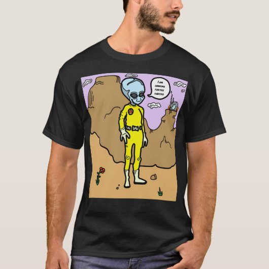 エベ、ガウチョを求めて Tシャツ (正面)