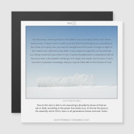 エペイサン3:14-21神の約束SCRIPIX磁気 マグネット招待状