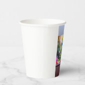 「エペソのエレガンス：ハミングバードアート紙カップ 紙コップ (右)