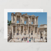 エペソのトルコ遺跡 シーズンポストカード (正面/裏面)