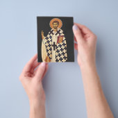 エペソの最初のキリスト教司教である聖テモシー チラシ (手)