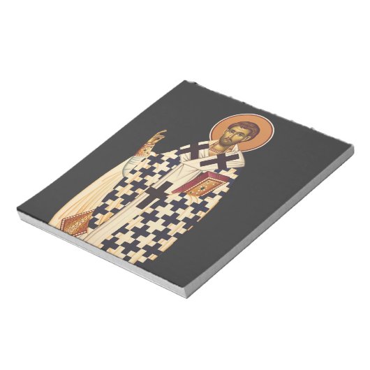 エペソの最初のキリスト教司教である聖テモシー ノートパッド (回転)