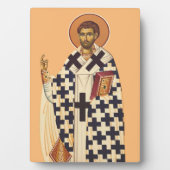 エペソの最初のキリスト教司教である聖テモシー フォトプラーク (正面)