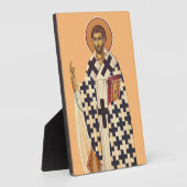 エペソの最初のキリスト教司教である聖テモシー フォトプラーク (側面)