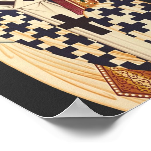 エペソの最初のキリスト教司教である聖テモシー ポスター (角)