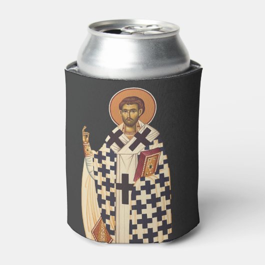 エペソの最初のキリスト教司教である聖テモシー 缶クーラー (缶正面)