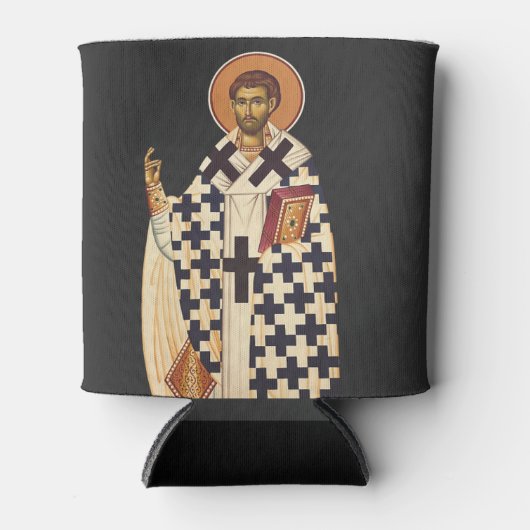 エペソの最初のキリスト教司教である聖テモシー 缶クーラー (正面)