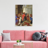 エペソの聖パウロの説法， 1649 キャンバスプリント (インサイチュ (リビング))