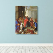 エペソの聖パウロの説法， 1649 キャンバスプリント (インサイチュ (ウッドフロア))