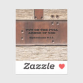 エペソ人が神の完全な武具を着る シール (シート)