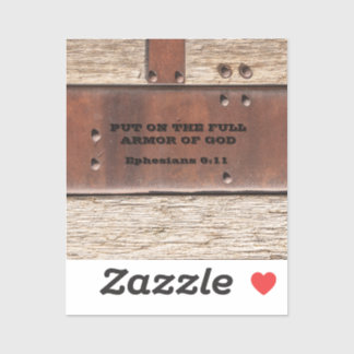エペソ人が神の完全な武具を着る シール