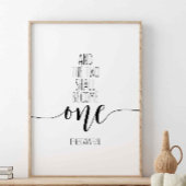 エペソ人への手紙第5章31節 ポスター