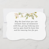 エペソ人への手紙2:8 恵みによる救い 聖書名言 フラットカード (裏面)