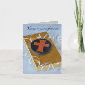 エペソ書2:8-9 確認された信仰のカード カード (正面)