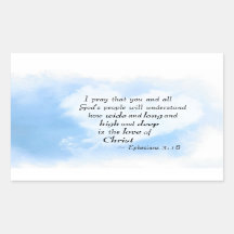 エペソ書3:18 愛の広さと深さ