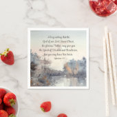 エペソ1:17知恵と啓示の霊 スタンダードカクテルナプキン (インサイチュ)