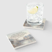 エペソ1:17知恵と啓示の霊 ストーンコースター (横)