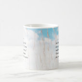 エペソ1:17知恵の啓示のための聖書祈りの言葉 コーヒーマグカップ (中央)