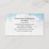 エペソ1:17知恵の啓示のための聖書祈りの言葉 名刺 (裏面)