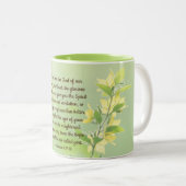 エペソ1:17-18彼があなたに呼びかけた希望 ツートーンマグカップ (正面右)