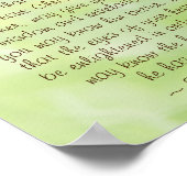 エペソ1:17-18彼があなたに呼びかけた希望 ポスター (角)