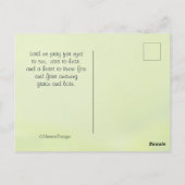 エペソ1:17-18知恵と啓示の霊 ポストカード (裏面)