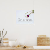 エペソ2:10 – あなたは神の最高傑作 ポスター (キッチン)