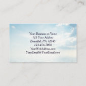 エペソ2:6神は私たちをキリストと共に育てた 名刺 (裏面)