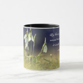 エペソ2:8恵みによって、あなた方は聖書を受け継救いでいる マグカップ (中央)