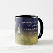 エペソ2:8恵みによって、あなた方は聖書を受け継救いでいる マグカップ (正面右)