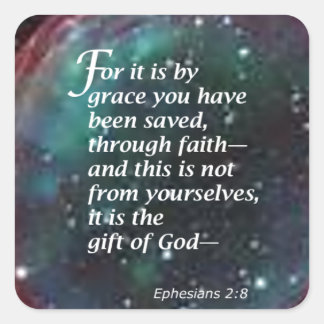 エペソ2:8 スクエアシール