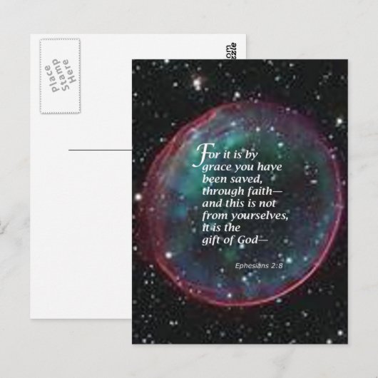 エペソ2:8 ポストカード (正面/裏面)